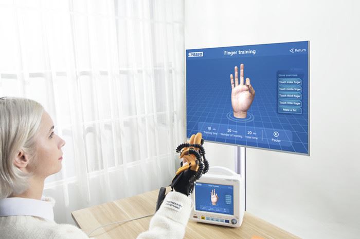 passive training of syrebo hand function rehab gloves
