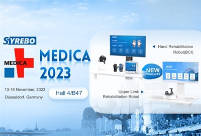 Syrebo نئے بحالی روبوٹ MEDICA 2023 میں ڈیبیو کریں گے۔